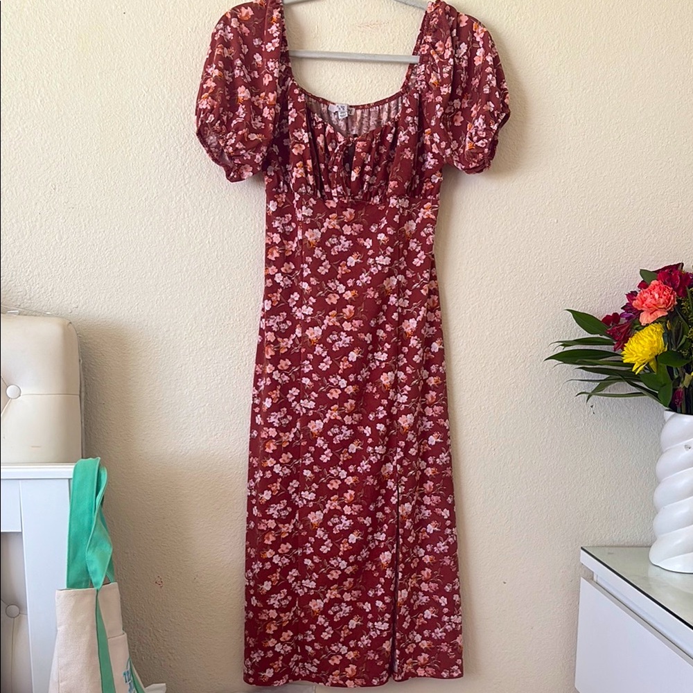 Milkmaid Floral Puff Sleeve Dress 💐🌻